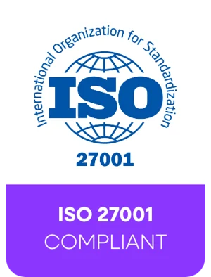 ISO 27001 compliant