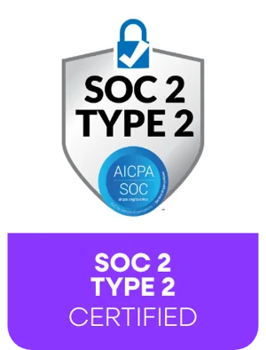 SOC 2 Type 2 certified